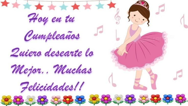 ≫ Imágenes De Cumpleaños Para Bailarinas Imágenes Tarjetas Y Frases